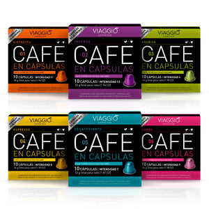 Selección Clásicos | 60 Cápsulas compatibles con las cafeteras Nespresso®