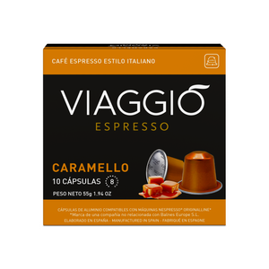 Caramello | 10 Cápsulas de Café compatibles con Nespresso®