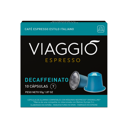 Decaffeinato | 10 Cápsulas compatibles con las cafeteras Nespresso®