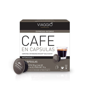 Espresso Intenso | 120 Cápsulas de café compatibles con Dolce Gusto