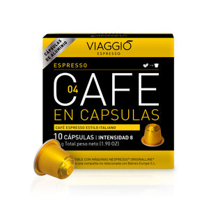 Espresso | 120 Cápsulas compatibles con las cafeteras Nespresso