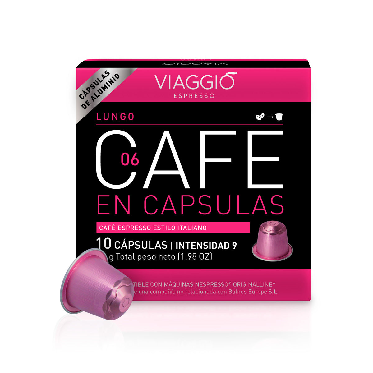 Caja 10 Cápsulas Avanti Compatibles Nespresso Lungo Intenso - Cafés  Damasol