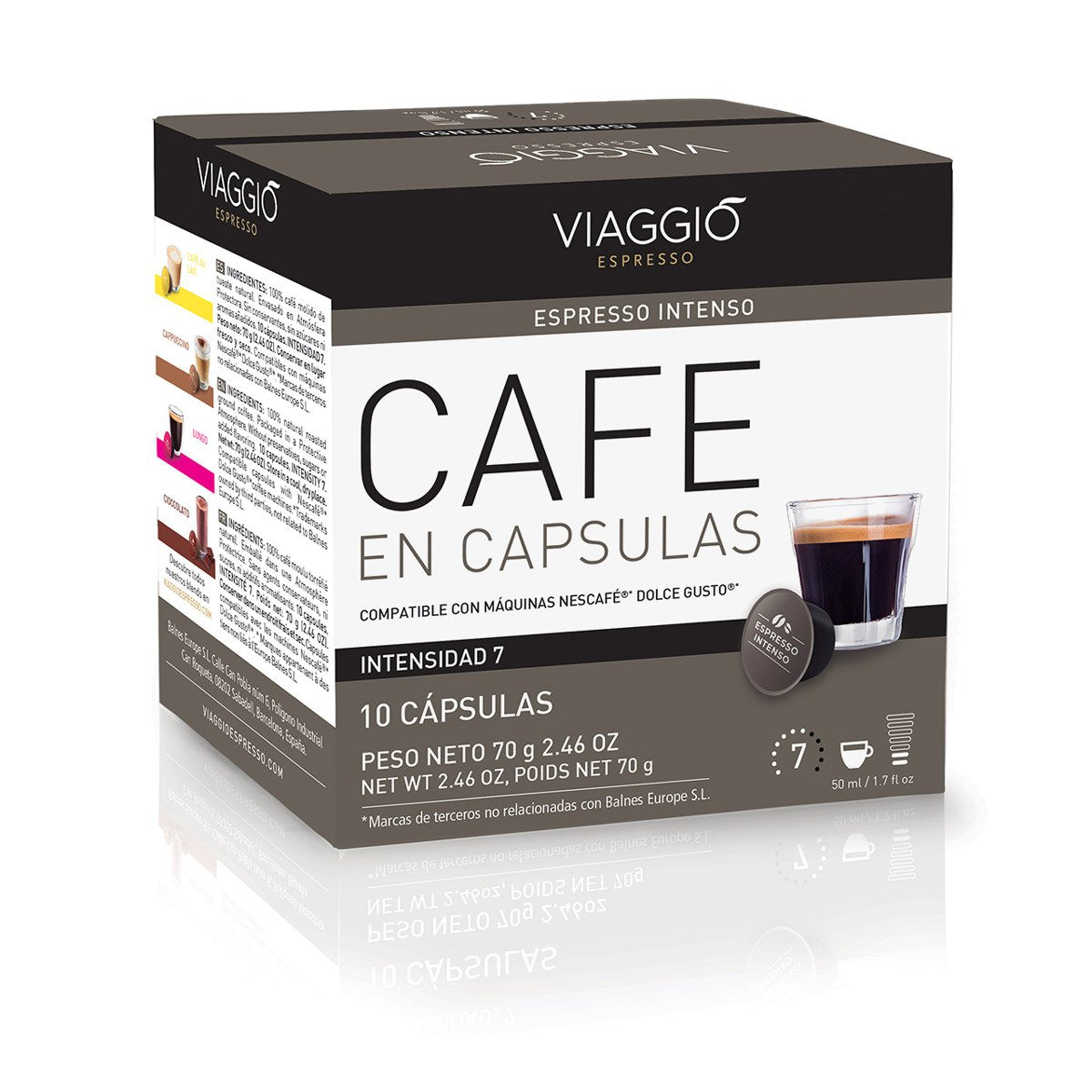 Espresso Intenso  120 Cápsulas de café compatibles con Dolce Gusto®*