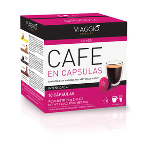 Lungo | 60 Cápsulas de café compatibles con Dolce Gusto