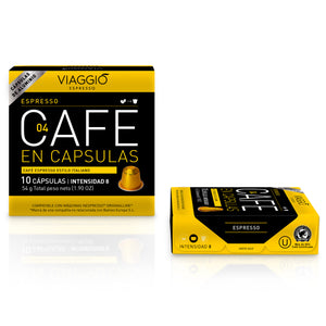 Espresso | 10 Cápsulas compatibles con las cafeteras Nespresso