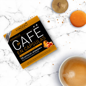 Caramello | 120 Cápsulas de Café compatibles con Nespresso®
