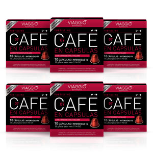 Fortissimo | 60 Cápsulas de Café compatibles con Nespresso